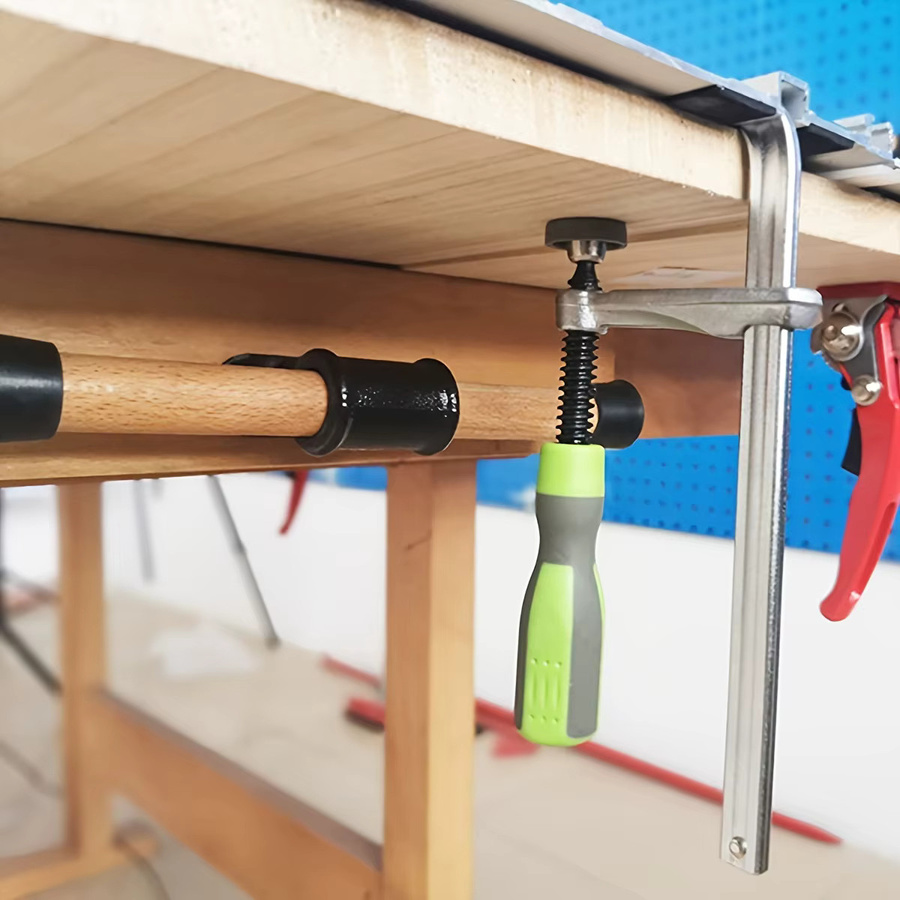 Schwalbenschwanz-Schnellspannklemme für Holzbearbeitung und Führungsschienen in Silber - Bild 4