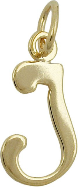 Paolo Renzo Buchstabenanhänger, 333 Gelbgold, 15x10mm, Unisex - Bild 1