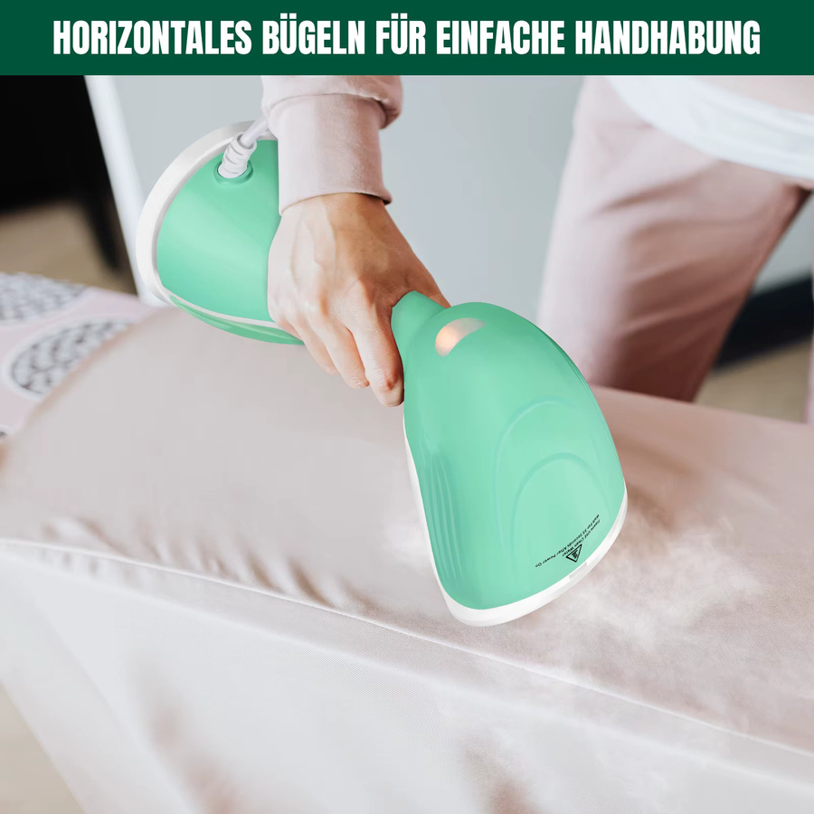 BRIEFNESS Handdampfer für Kleidung 2000 W, tragbarer Dampfbügler in Weiß - Bild 5
