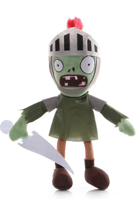 Plants Vs Zombies Pvz Zombie Yeti Delfinritter, Plüschtier Puppe, 30cm, ab 14 Jahren - Bild 1