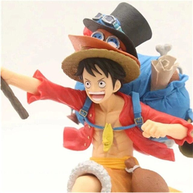 KAZI One Piece Die Strohhutpiraten Monkey D. Luffy Actionfigur, rot - Bild 1