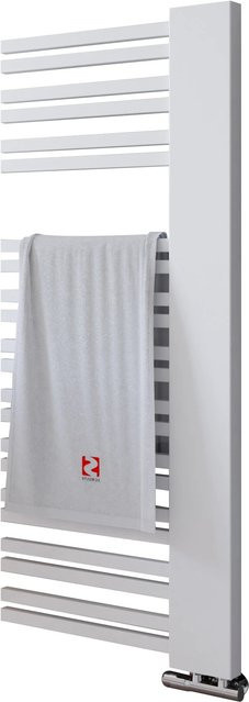 Schulte Design-Heizkörper Bologna in Alpinweiß, Breite: 121 cm, Höhe: 50 cm, Version Rechts - Bild 1