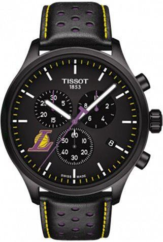 Tissot Armbanduhr Speed Series, Quarz, Edelstahlgehäuse, 45 mm, Lederarmband, Herren - Bild 1