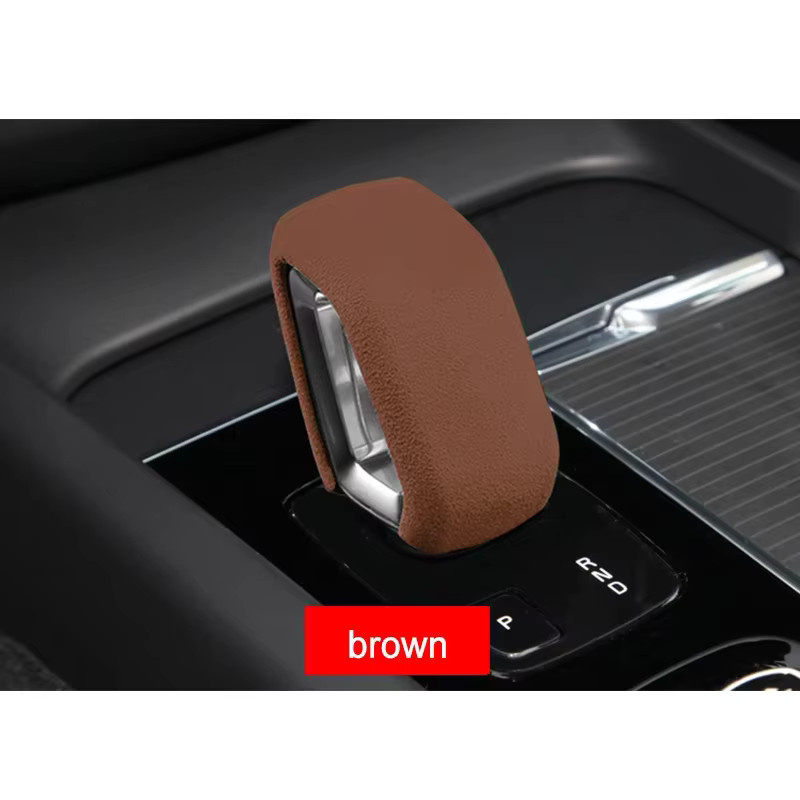 LINGLUYANG Schalthebelabdeckung für Volvo XC60 S90 XC90 S60 XC40 V60 V90 Modelle 2018-2026 Mittelkonsolen-Schaltabdeckung Innenausstattung - Bild 3