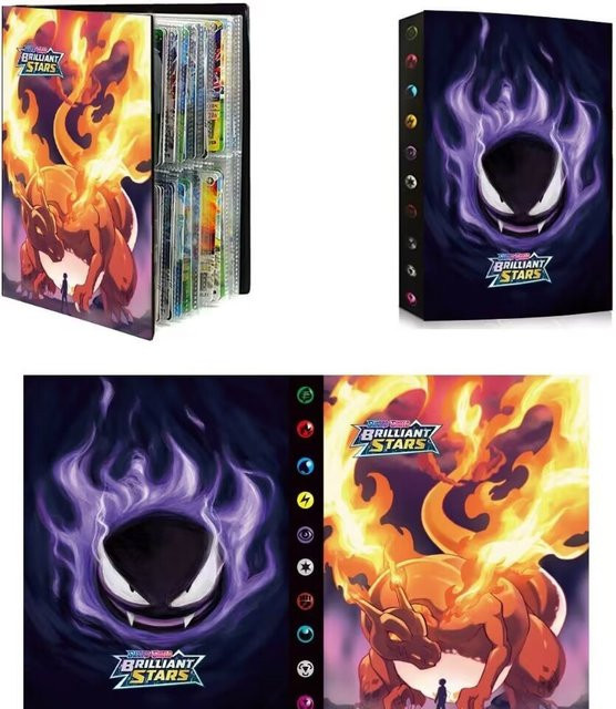 Bandai Pokémon Kartensammelalbum, Glurak-Kartenordner - Bild 1