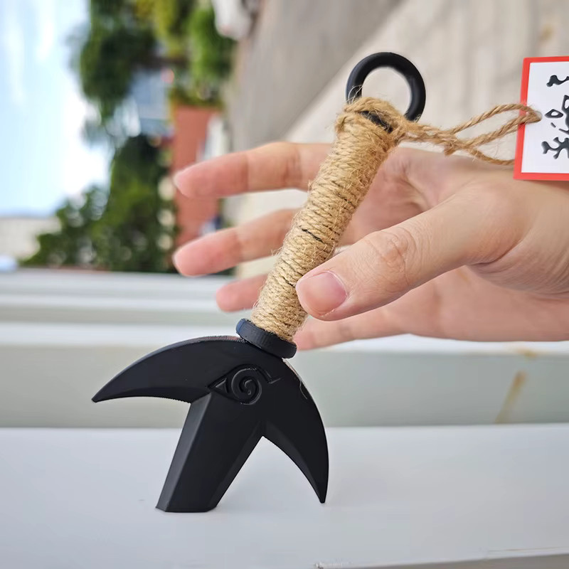 Bandai Naruto Shuriken Modell, Kühlschrankmagnet, Kunststoff, Schwarz - Bild 3