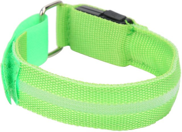 Fishine Leuchtarmband, grün, LED, USB Aufladung, Unisex - Bild 1