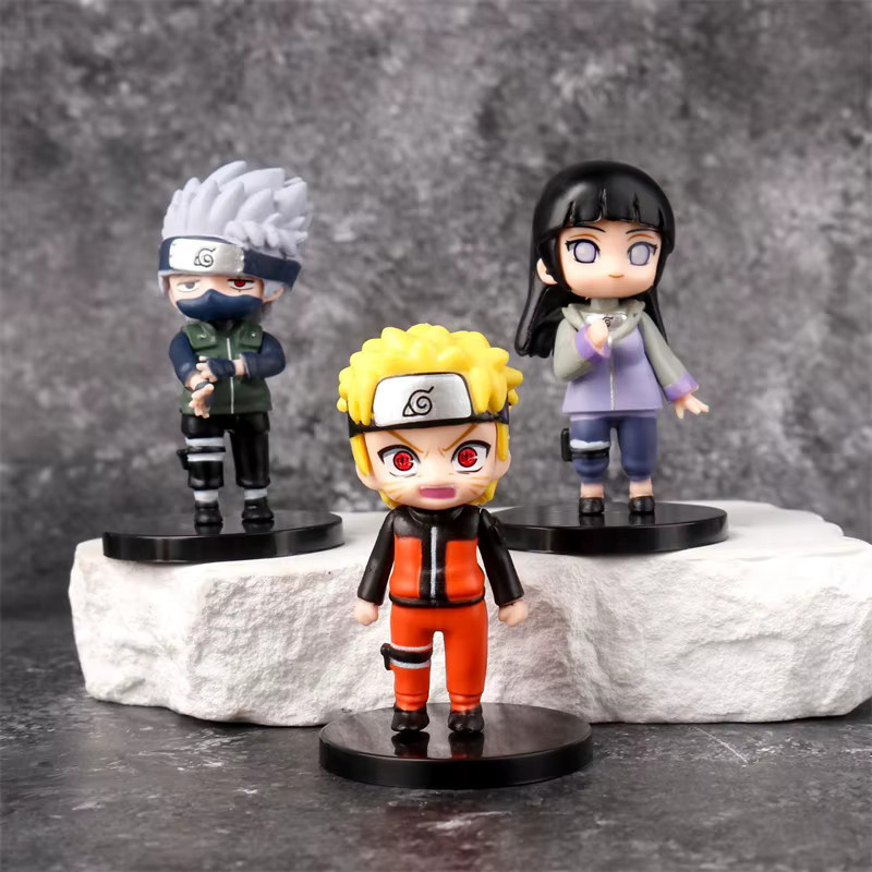 Bandai Naruto Q Version Mini Action Figur, 12-teiliges Set - Bild 2