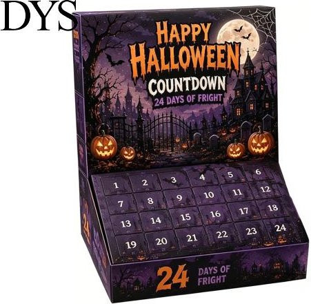 Mud in your eye Halloween-Spielzeug Adventskalender, 24-Tage Countdown-Box mit Figuren - Bild 1