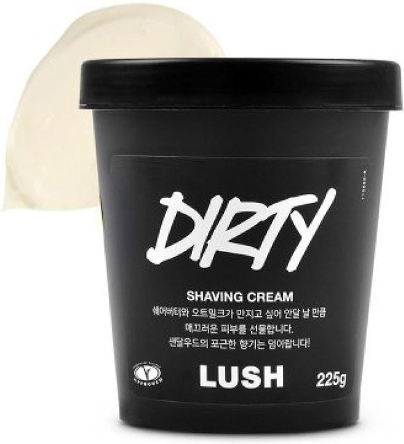 Lush Dirty Rasiercreme, 225g, Unisex - Bild 1