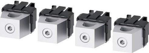 Siemens Rundleiteranschlussklemme 3VA9234-0JD11 in Silber - Bild 1