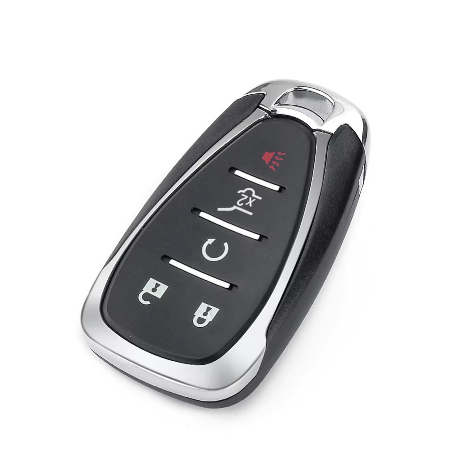KEYYOU Ersatzgehäuse für Chevrolet Cruze Malibu Camaro Schlüsselanhänger in Schwarz für 2/3/4/5 Tasten - Bild 1