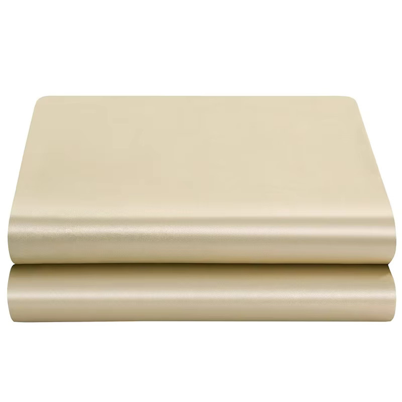 Dreamreal Maulbeerseide Flaches Laken aus Seide in Pink und Beige - Bild 2
