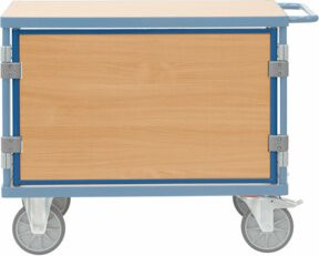 Fetra Längswand aus Holz in Braun, Breite: 60 cm - Bild 1
