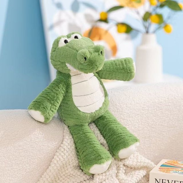 Grüne Krokodilpuppe, Plüschtier, Grün, ab 14 Jahre - Bild 1