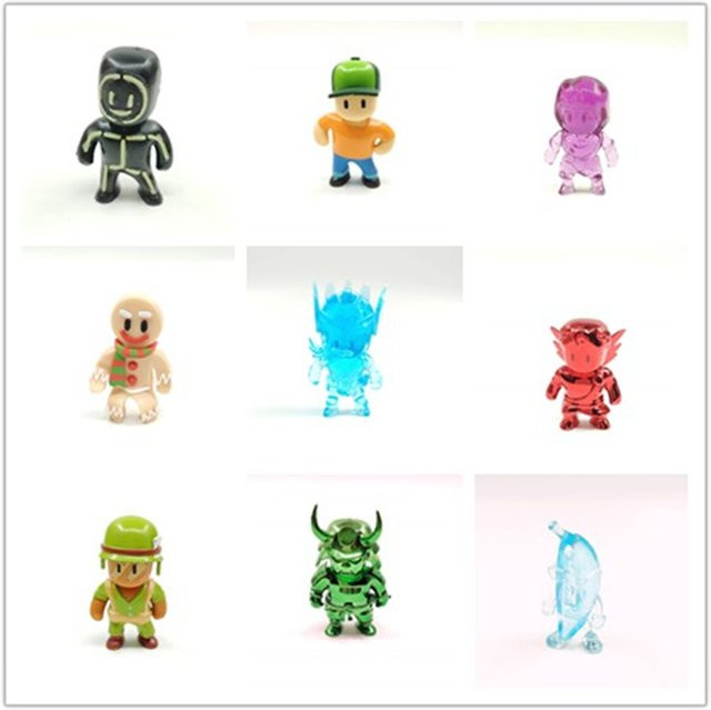 Bandai Stumble Game, 3D Mini-Figur, Anime-Modell Statue, Einzelfigur, Lila - Bild 1