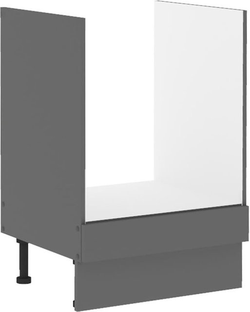 NESSA Herdunterschrank für deine Einbauküche in Anthrazit, Breite: 60 cm - Bild 1