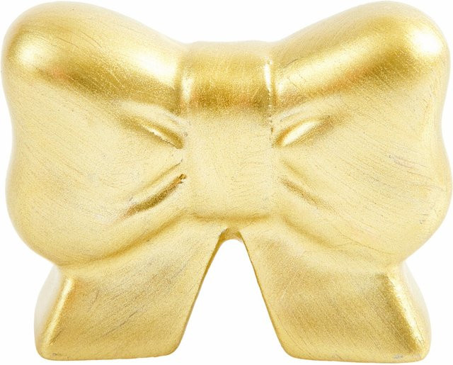 Rico Design Porzellan Schleife in Gold - Bild 1