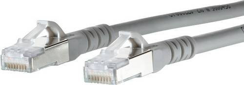 Metz Connect Patchkabel S/FTP Cat.6A Ethernet/LAN grau 1,5 m - Bild 1