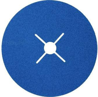 PFERD Fiberscheiben-Set blau, Durchmesser: 180 mm, Körnung: 80, 25 Stück - Bild 1