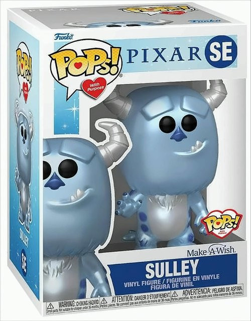 Funko Disney Sulley, Funko POP! Make a Wish 2022, Einzelfigur, Metallic - Bild 1