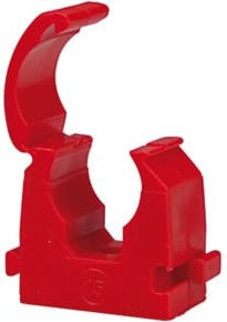 Riegler Rohrklemme speedfit aus PP für Rohre mit einem Außendurchmesser von 15 mm in Rot - Bild 1
