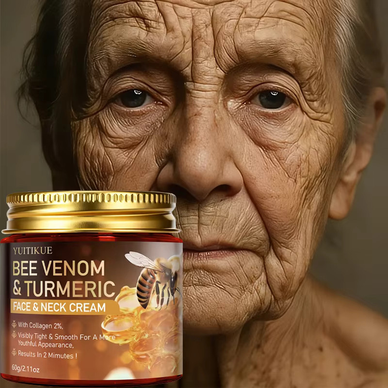 YUITIKUE Gesichtscreme mit Bienengift, Kurkuma und Kollagen, 60g - Bild 2