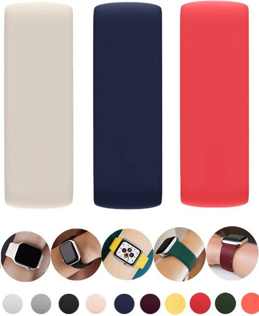 Uhrenarmband Silikon, Bunt, Unisex - Bild 1