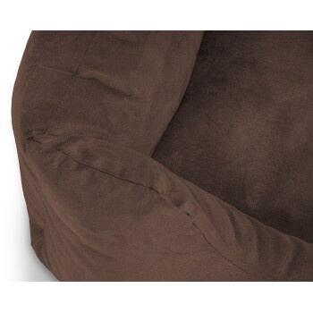 Knuffelwuff Hundebett Dreamline Velours Braun XL B: 105 cm, T: 75 cm - Bild 4