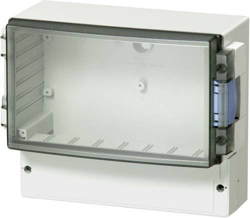 Fibox Regler-Gehäuse ABS 17/16-L3 in Rauchgrau, B: 16,0 cm, T: 16,6 cm, H: 10,6 cm - Bild 1