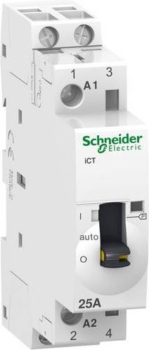 Schneider Electric A9C21532 Installationsschütz mit 2 Schließern, 25A, 250 V/AC, 1.2W, Weiß - Bild 1