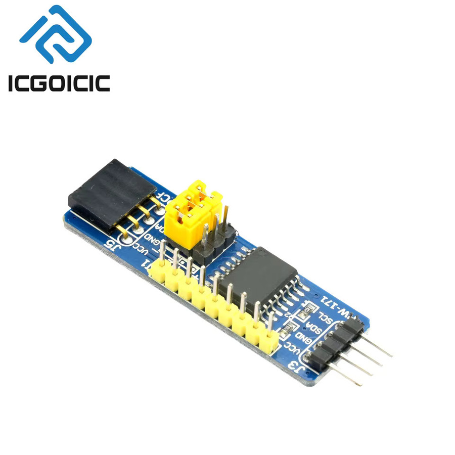 PCF8574 I2C 8-Kanal-GPIO-Erweiterungsmodul 8-Bit-I/O-Extender für Arduino und ESP32 in Blau - Bild 2