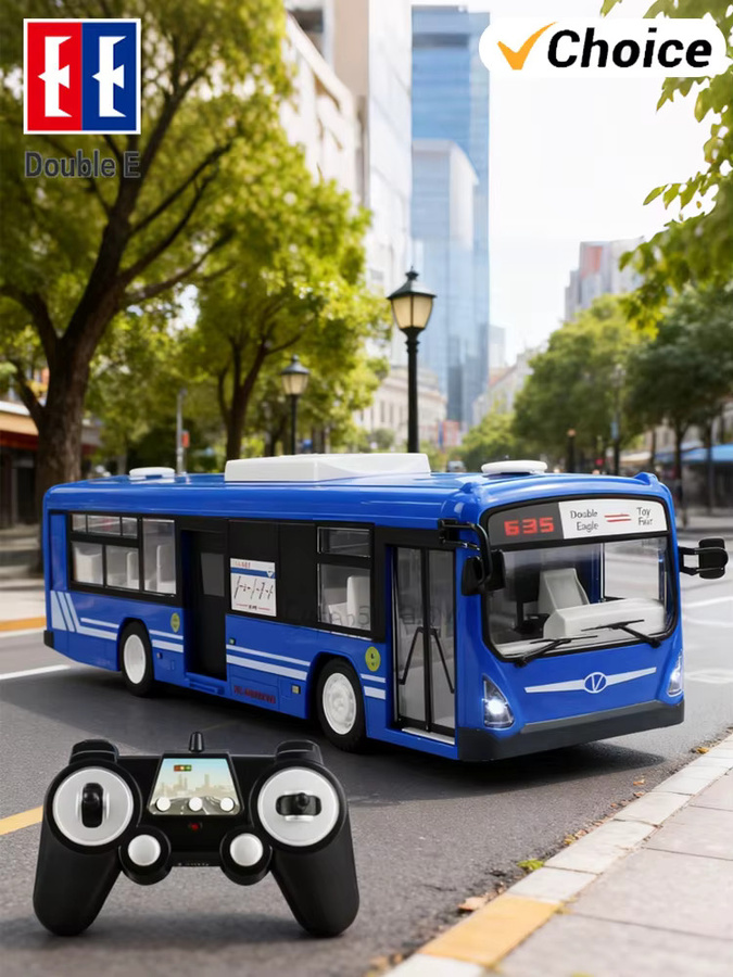 Double E E635 RC Auto, Tour Bus, 1:14, ferngesteuert, mit Licht und Sound - Bild 6