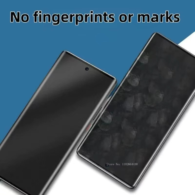 ZMZE 4er-Pack Anti-Spionage-Hydrogel-Bildschirmschutzfolie für iPhone 16 Pro Max, transparent - Bild 6