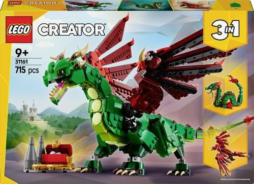 LEGO Grüner Drache Konstruktionsspielzeug ab 9 Jahren - Bild 1