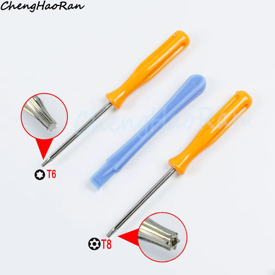ChengHaoRan Game Tools Kit für Xbox One, Series X, Series S und Elite Controller Reparatur mit T6 und T8 Torx Schraubendreher und Schrauben - Bild 2