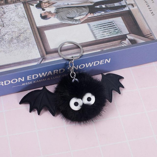 Linyi toy Schlüsselanhänger Fledermaus, Silikonflügel, Damen - Bild 1