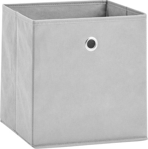 Zeller Aufbewahrungsbox Grau B/H: 28 x 28 cm - Bild 1