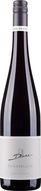 Diehl Eins zu Eins Dornfelder Rotwein, Pfalz, 2024, süß, 0,75 l - Bild 1