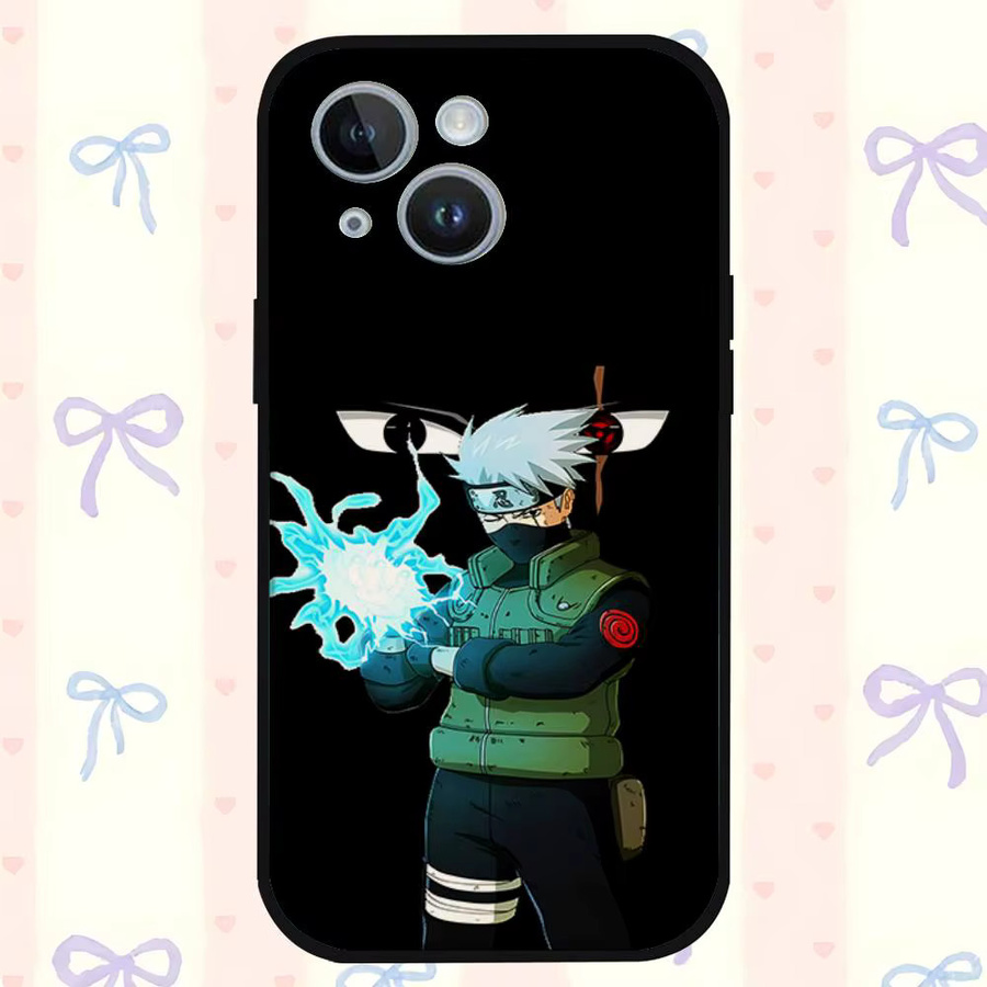 Naruto Sharingan Handyhülle in Schwarz für iPhone und iOS Modelle - Bild 3