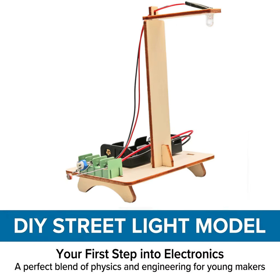 Meade STEM DIY Mode-Set, Intelligente Lichtgesteuerte Kleine Straßenlaterne, Puzzle-Spielzeug - Bild 4