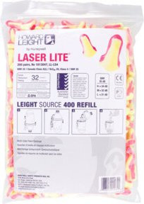 Honeywell Laser Lite Gehörschutzstöpsel EN 352-2 SNR 35 dB Nachfüllpack 200 Stück in Multicolor - Bild 1