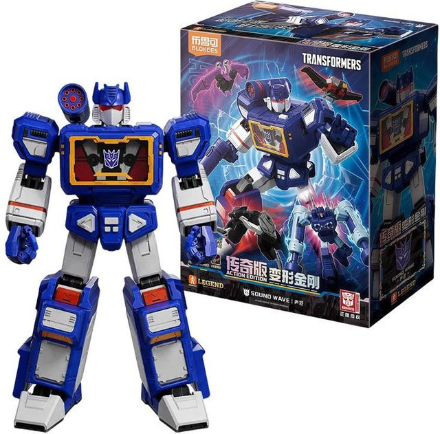 BLOKEES Transformers One Orion Pax G1 Optimus Prime Soundwave, Roboter, Steckspielzeug, ab 14 Jahren - Bild 1