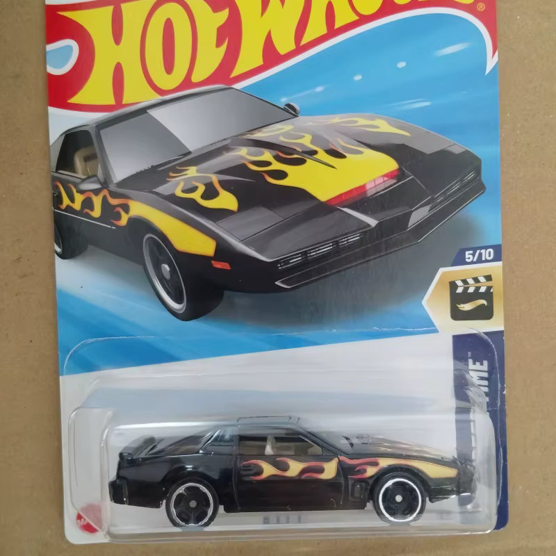 Hot Wheels Knight Rider K.I.T.T., Druckguss-Modellauto, Schwarz, 1:64 - Bild 3