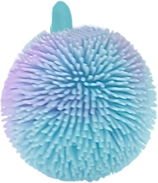 BC Pet Supplies Gummi-Dehnbarer Stachelball, mit LED-Lichtern, weiß - Bild 1