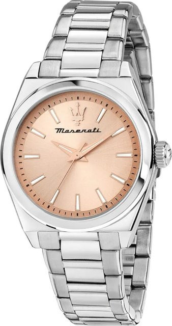 Maserati Damenuhr Velocità, Quarz, Edelstahl, Gold, 35 mm, 5 ATM - Bild 1