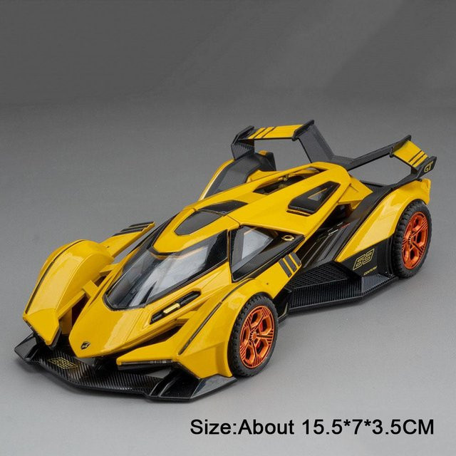 Linyi toy car Svj63 V12 Gt Automodell, 1:32, Metall, ab 14 Jahre - Bild 1