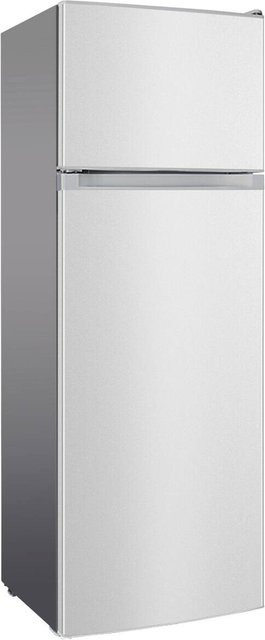 Pocoline Kühl- und Gefrierkombination KGK 145-206 ESI in Silber, B/H/T: 54 x 145 x 54 cm - Bild 1
