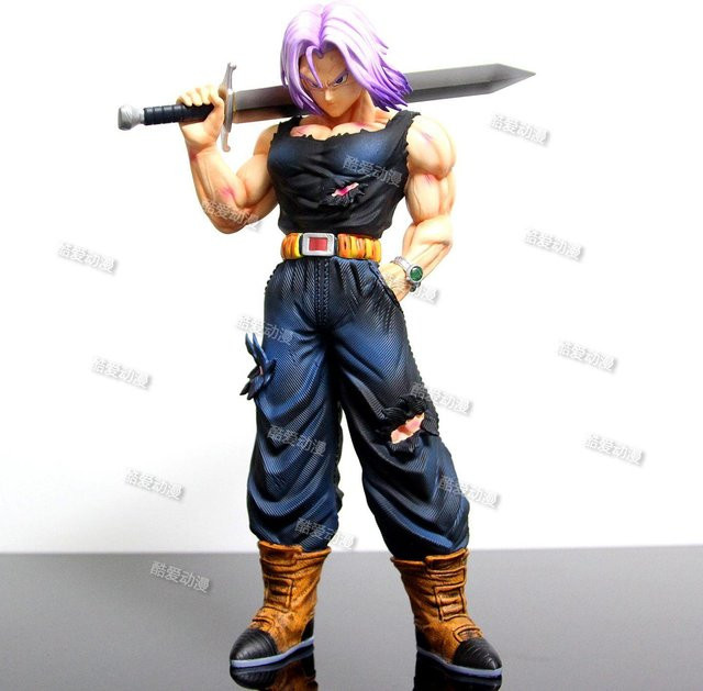 JJ Studio Dragon Ball Z Trunks Modell, Sammlermodell, Schwarz, 34cm - Bild 1