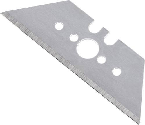 Wolfcraft Profi Trapezklingen aus Stahl, 10 Stück, 18mm, Silber - Bild 1